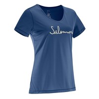 Salomon camiseta montaña manga corta mujer MAZY GRAPHIC SS TEE W vista frontal