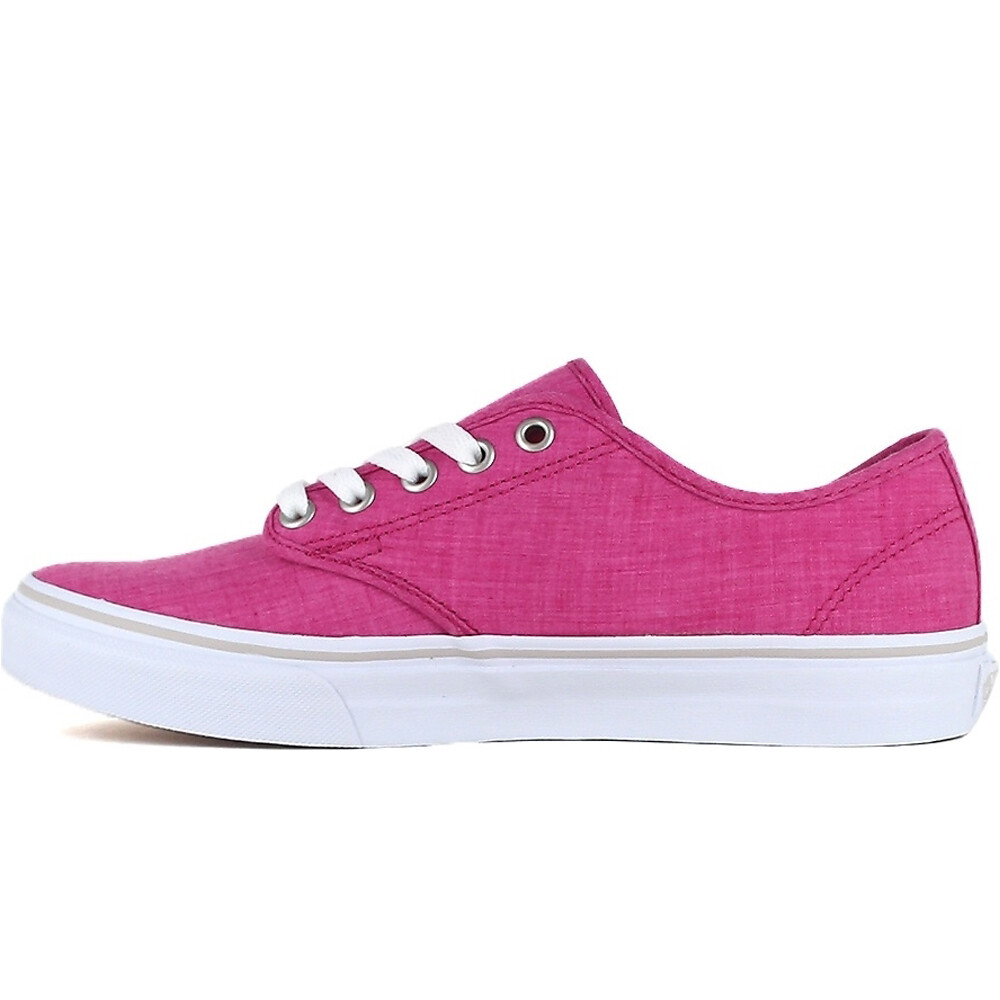 Vans zapatilla moda mujer WM CAMDEN STRIPE (LINEN) BEET puntera