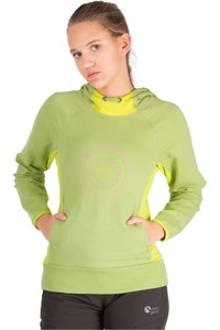 Trango camiseta montaña manga larga mujer SUDADERA LOTUS vista frontal