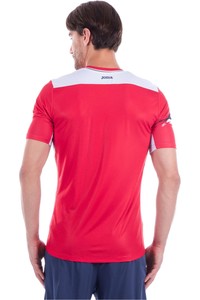 Joma camiseta tenis manga corta hombre PICASHO CTA vista trasera