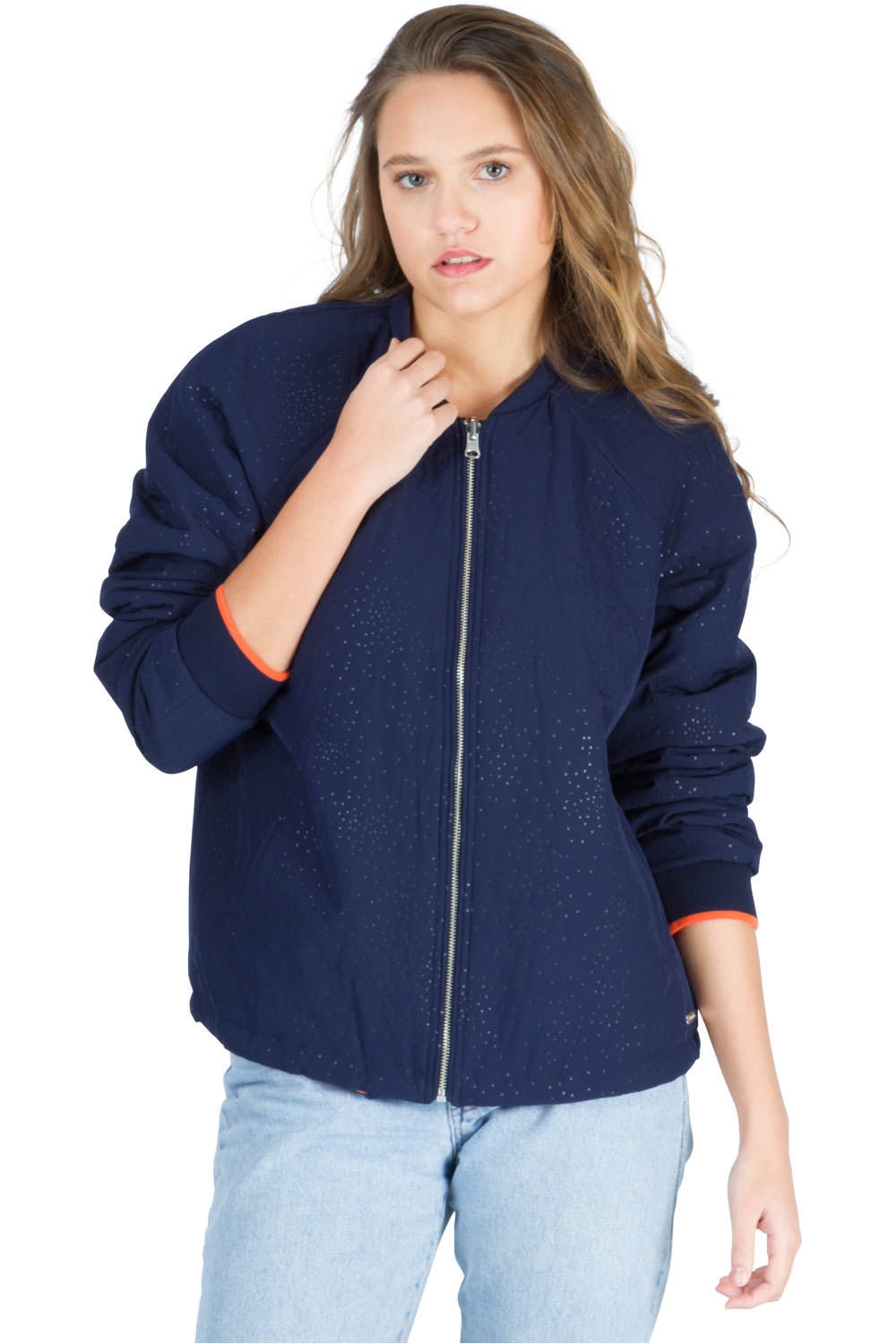 Bench chaquetas mujer REVERSIBLE BOMBER vista frontal