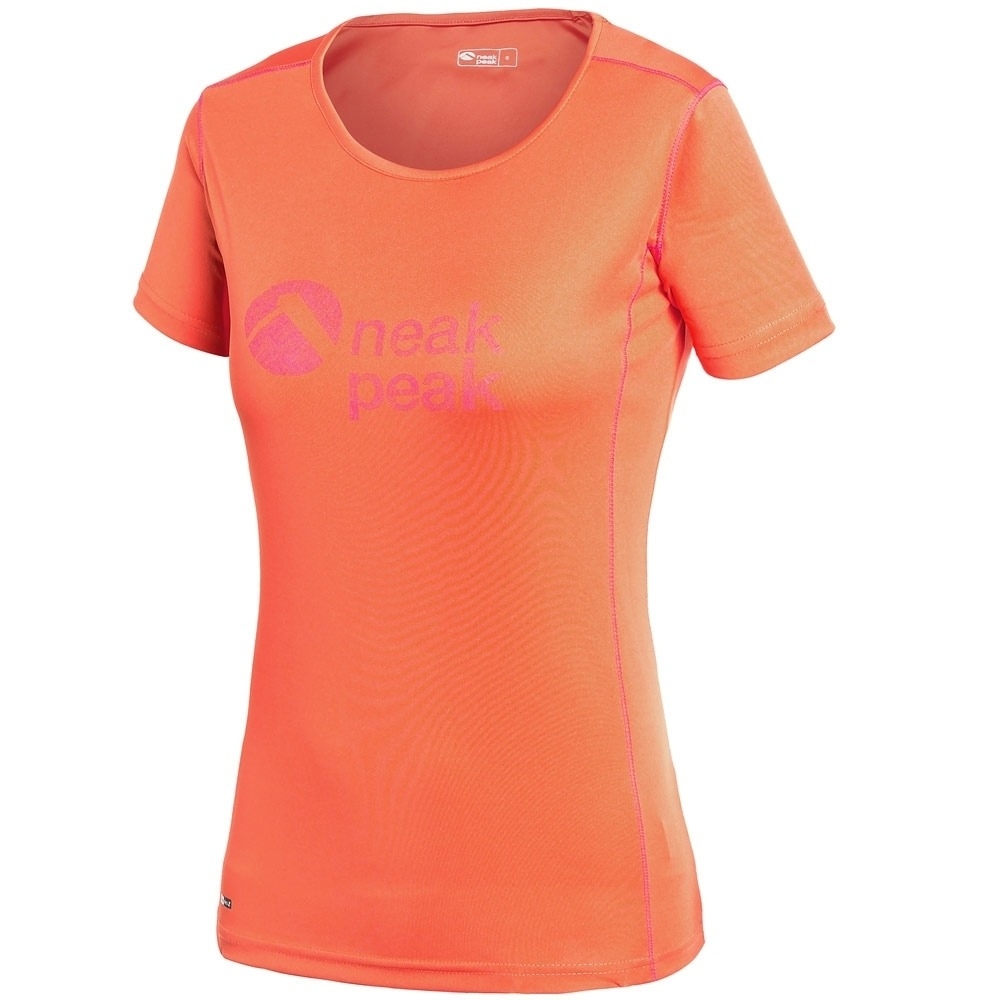 Neak Peak camiseta montaña manga corta mujer T-TAJULA vista frontal