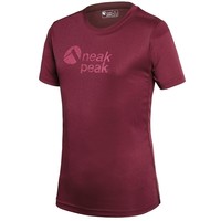 Neak Peak camiseta montaña manga corta niño K-T-SEUMA BEET vista frontal