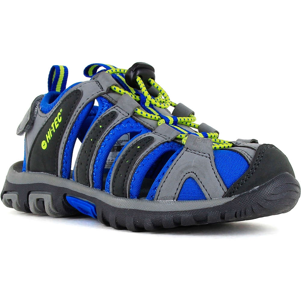 Hi Tec sandalias trekking niño COVE CH/JR vista superior