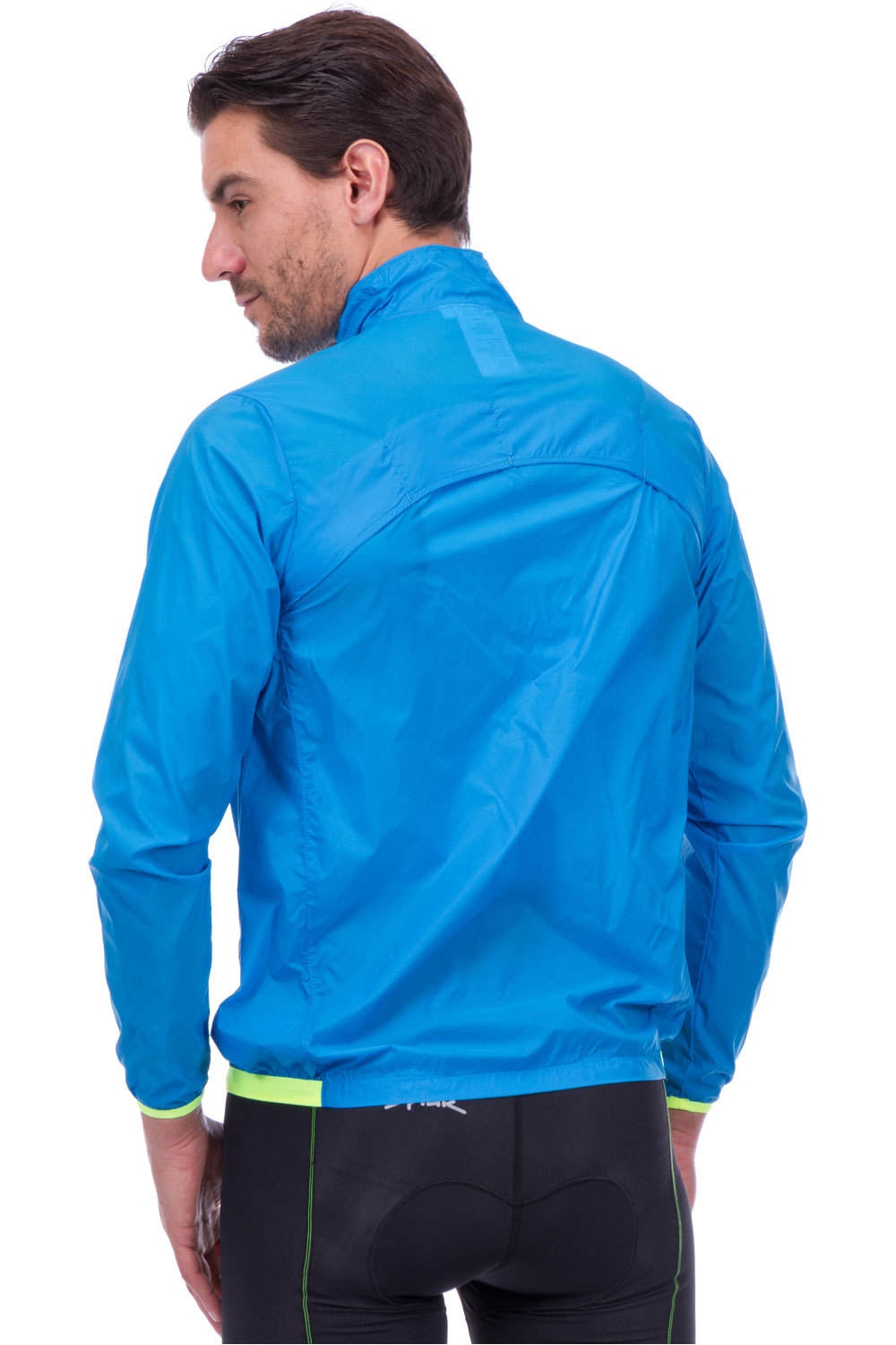 Spiuk chaqueta impermeable ciclismo hombre PARAVIENTOS ANATOMIC HOMBRE vista trasera