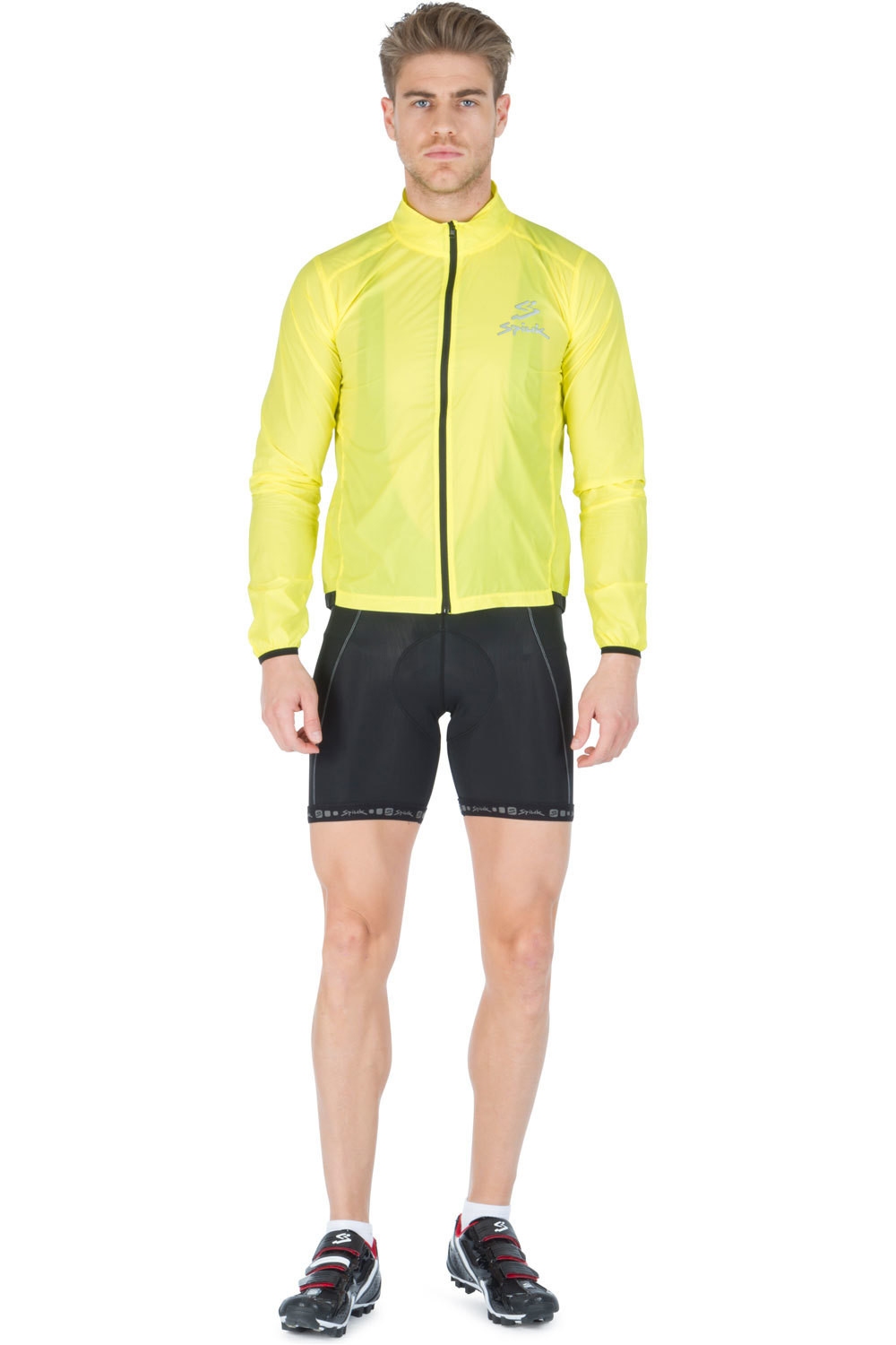 Spiuk chaqueta impermeable ciclismo hombre PARAVIENTOS ANATOMIC HOMBRE vista detalle