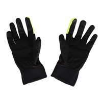 Spiuk guantes largos ciclismo GUANTE LARGO FS SPIUK UNISEX 2016 NEGRO/AMARILLO vista trasera