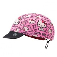 Buff gorra running TUBULAR BUFF CHILD CAP DRAW KITTY PINK vista frontal