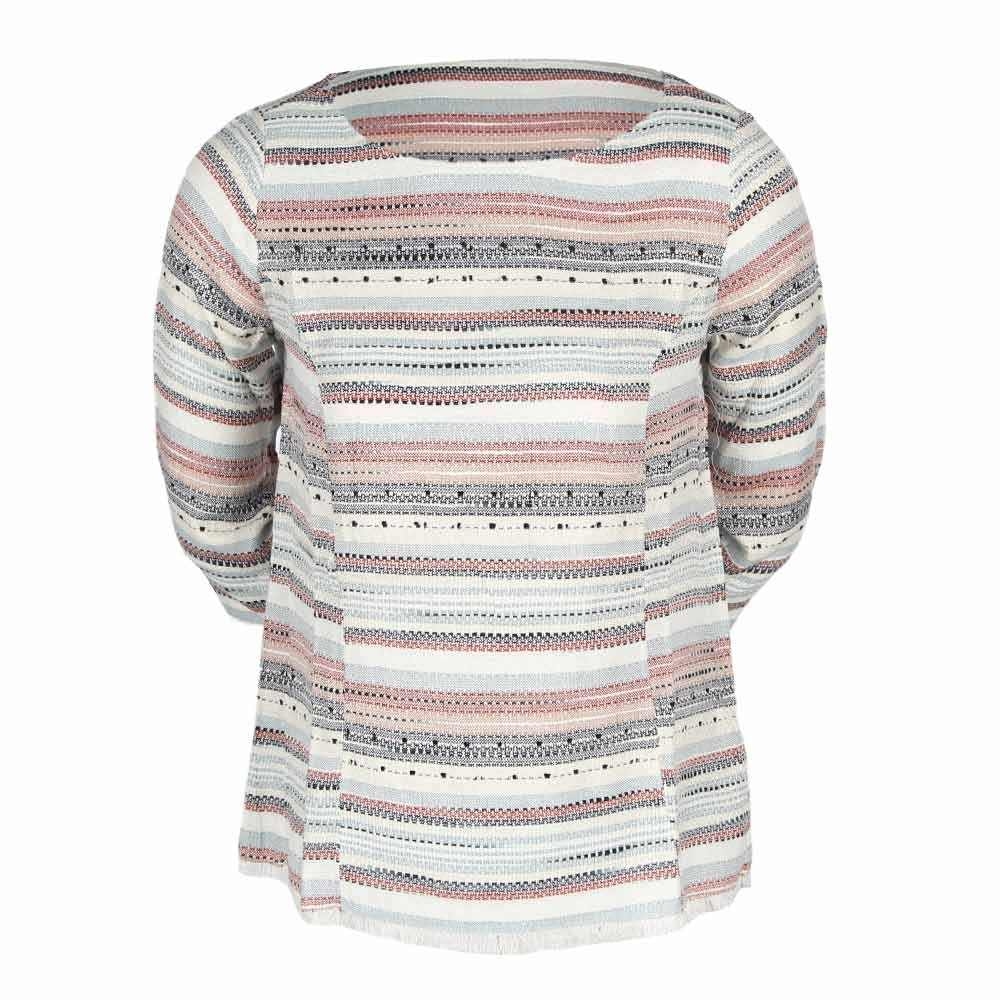 Esprit camisa manga larga mujer striped viscose vista frontal