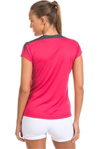 Joma camiseta tenis manga corta mujer CMTA. SPIKE SRA M/C vista trasera