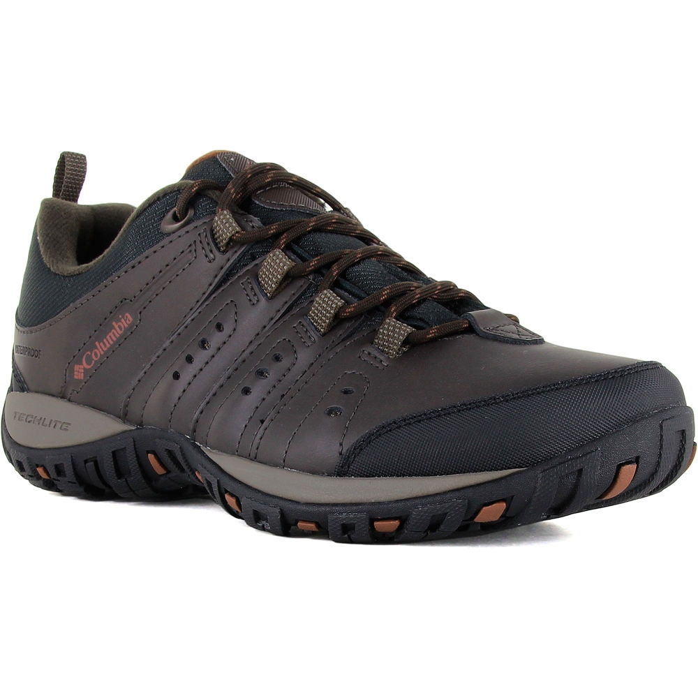 Columbia zapatilla trekking hombre WOODBURN II WATERPROOF vista superior