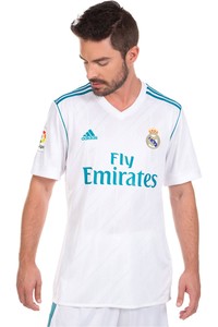 adidas camiseta de fútbol oficiales R.MADRID 18 H JSY LFP vista frontal