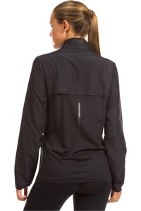 Asics CHAQUETA RUNNING MUJER JACKET vista trasera