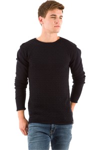 Solid jersey hombre KNIT - JAHMIL A42 vista frontal