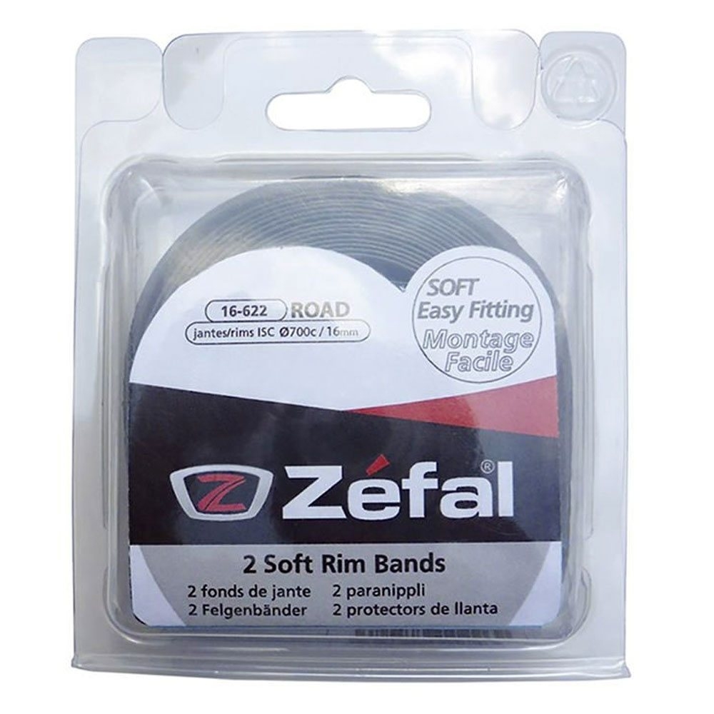 Zefal fondo de llanta BLISTER 2 CINTAS LLANTAS ZEFAL PVC 28-18 MM vista frontal