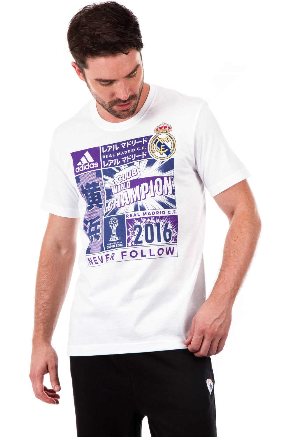 adidas camiseta de fútbol oficiales WINNER WC TEE 17 vista frontal