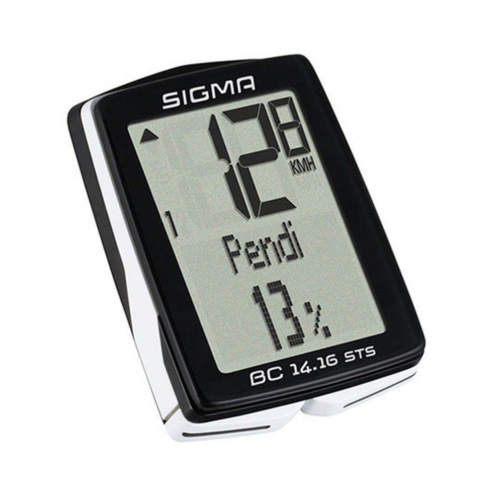 Sigma cuentakilómetros bicicleta BC 14.16 STS ALTITUD vista frontal