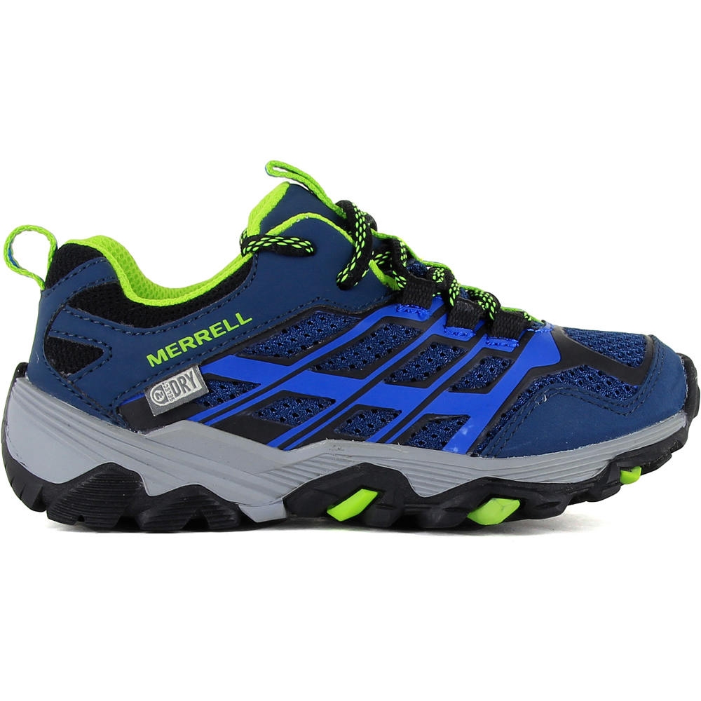 Merrell zapatilla trekking niño ML-BOYS MOAB FST LOW WTRPF lateral exterior