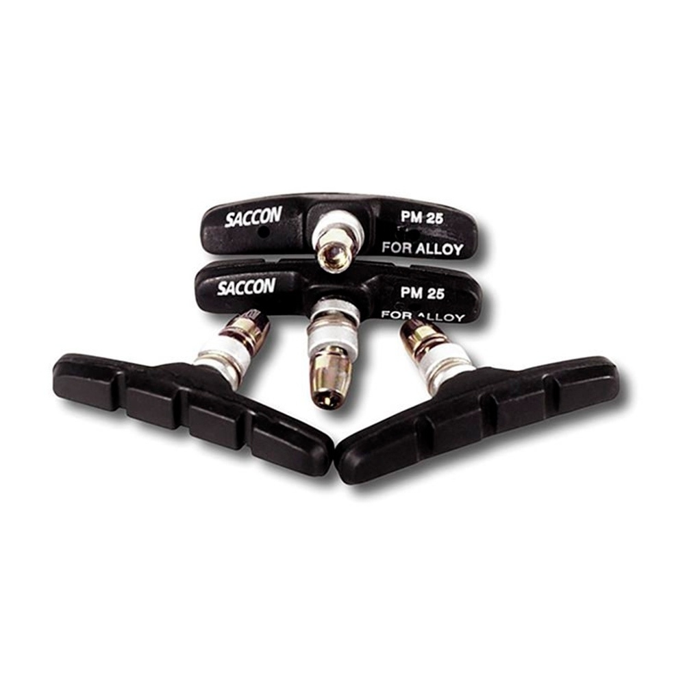 Saccon zapatas de freno bici V.BRAKE L-70 vista frontal