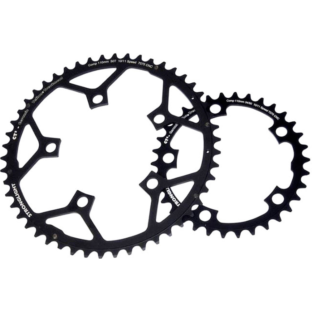 Stronglight ct2 110 mm campagnolo 11v 34 platos bicicleta carretra