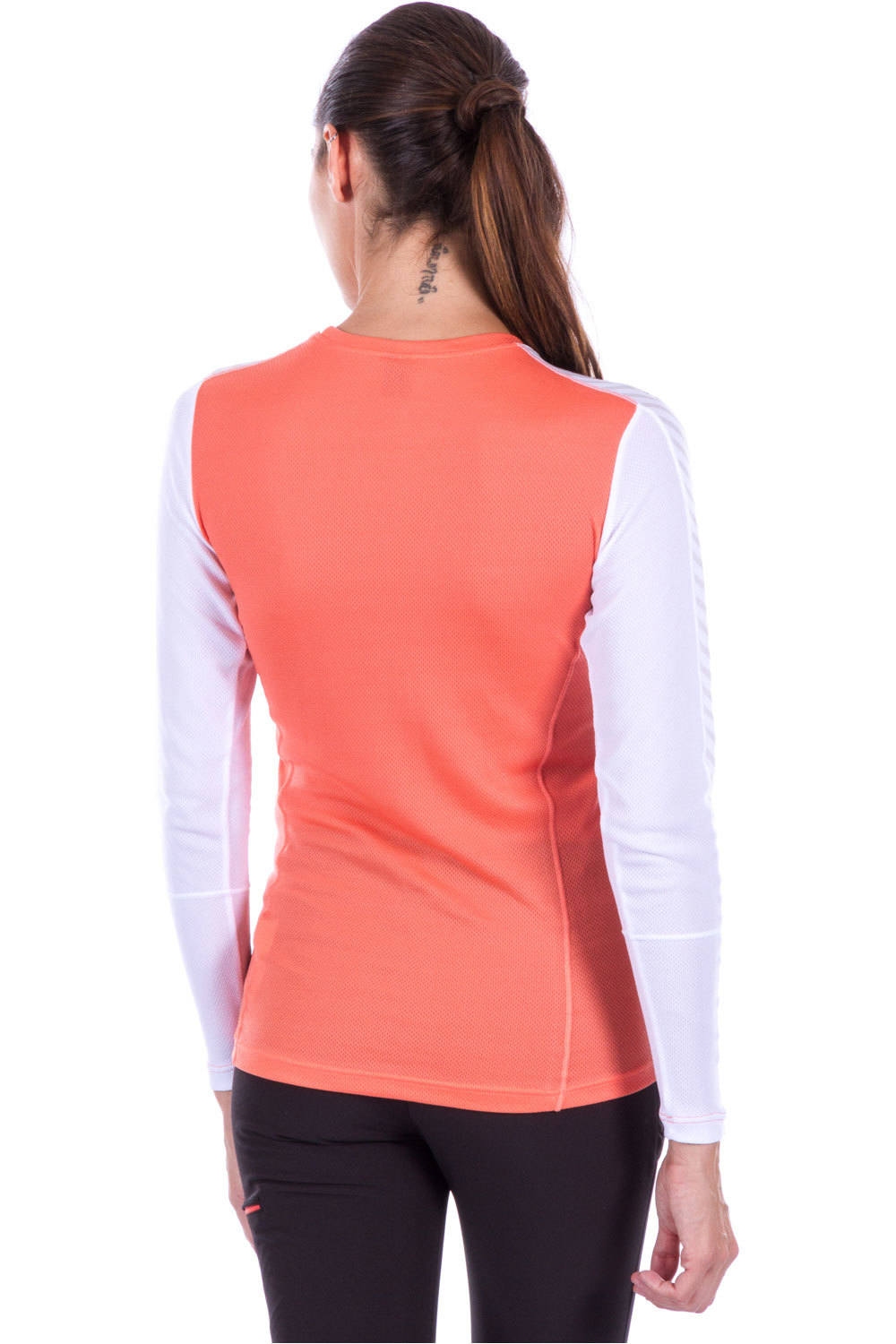 Helly Hansen camiseta térmica manga larga mujer W HH LIFA CREW vista trasera