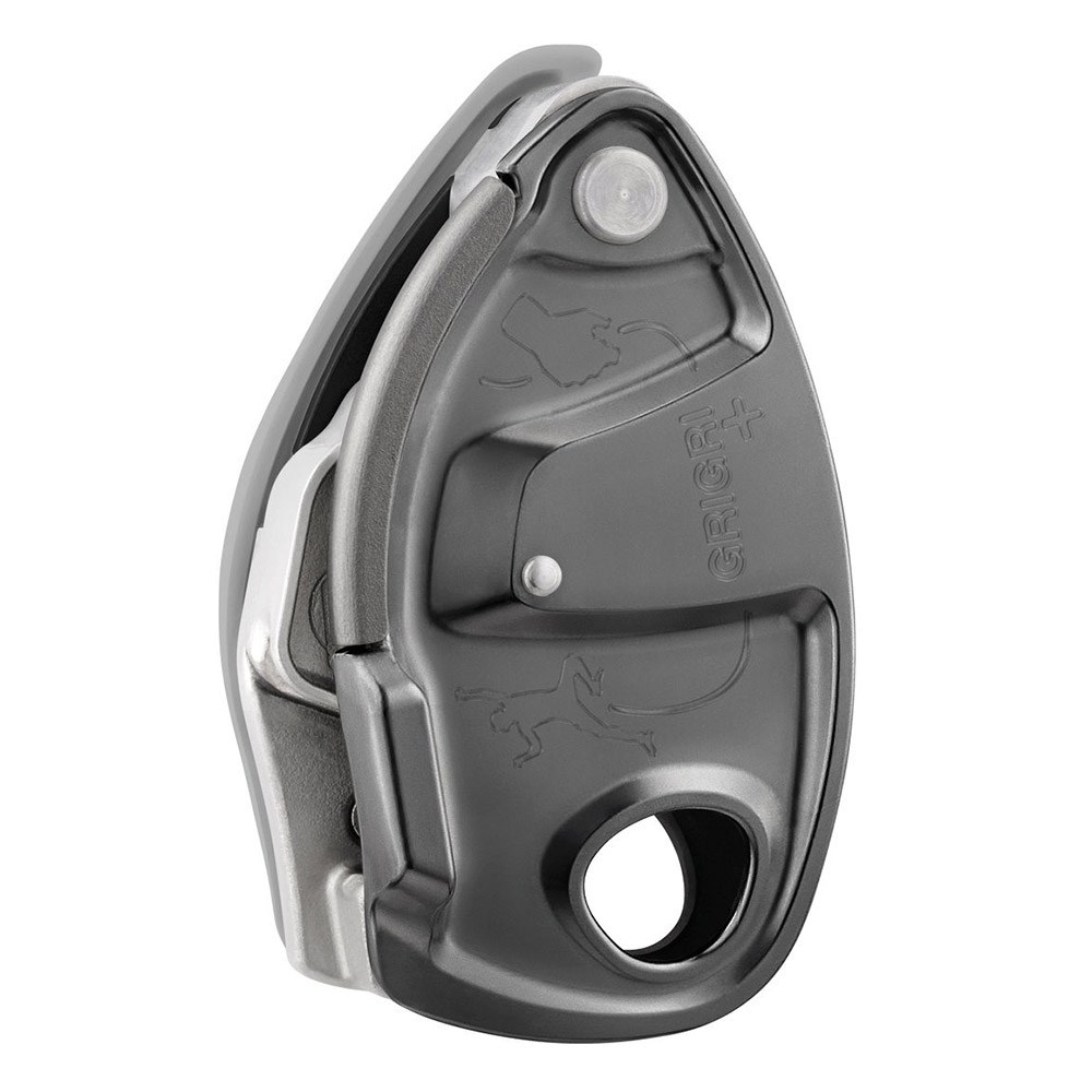 Petzl asegurador escalada GRIGRI PLUS GR vista frontal