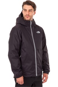 The North Face chaqueta impermeable insulada hombre M QUEST INSULATED JK vista frontal