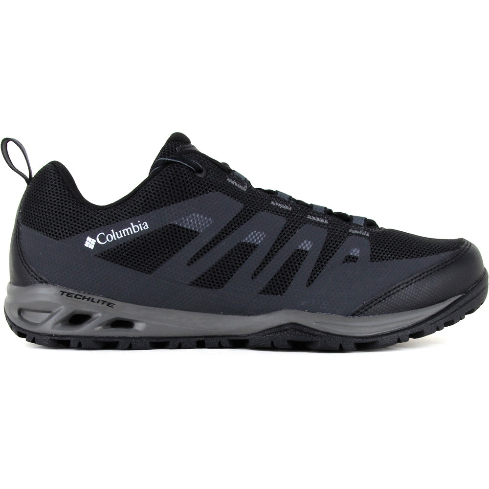Vapor vent zapatilla trekking hombre Negro (43)