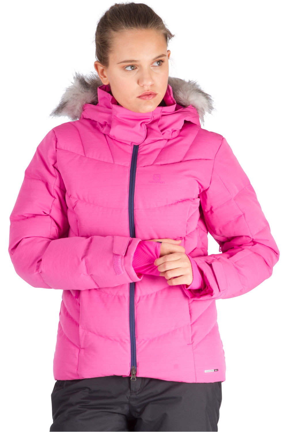 Salomon chaqueta esquí mujer ICETOWN JACKET W PK vista frontal