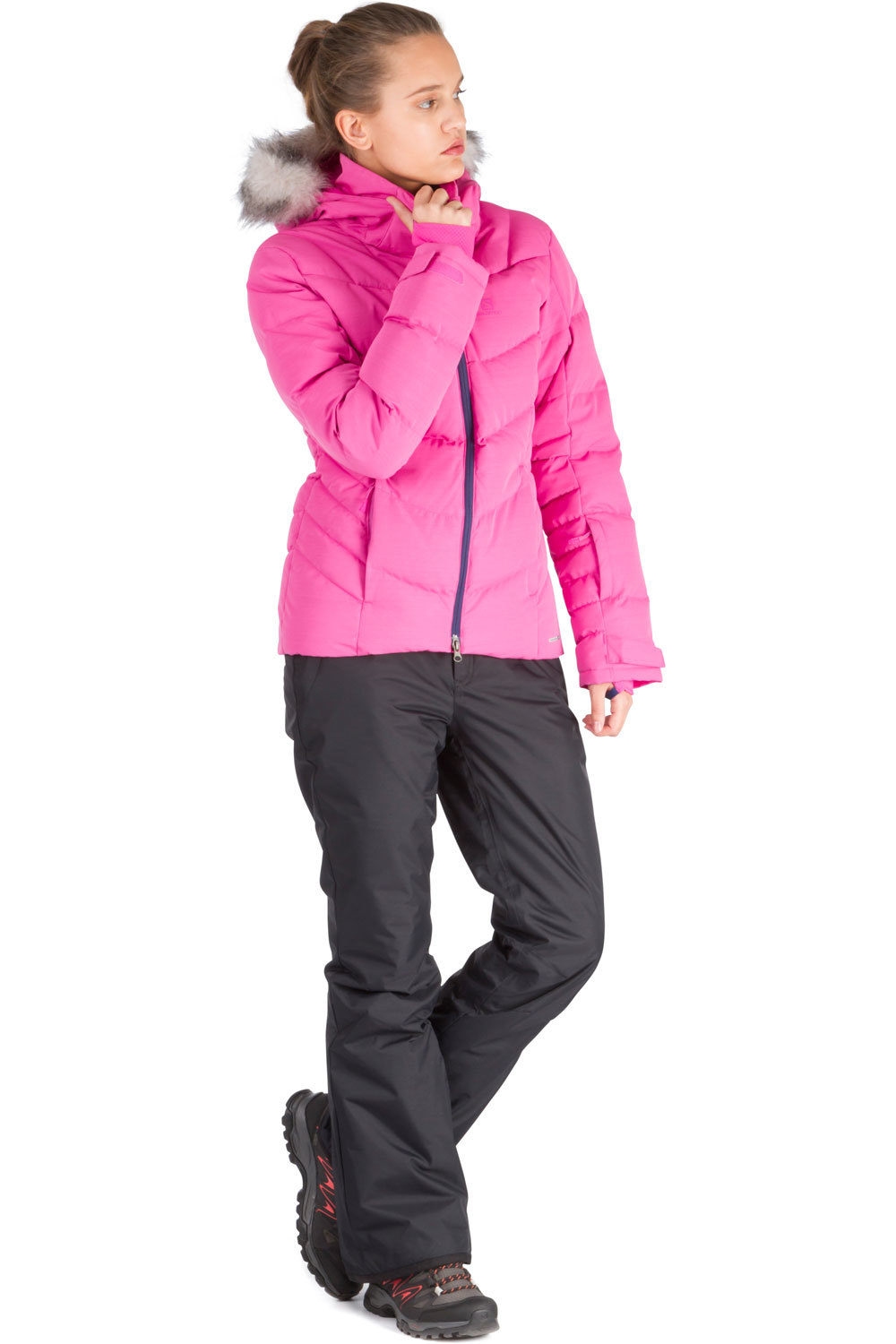 Salomon chaqueta esquí mujer ICETOWN JACKET W PK vista detalle