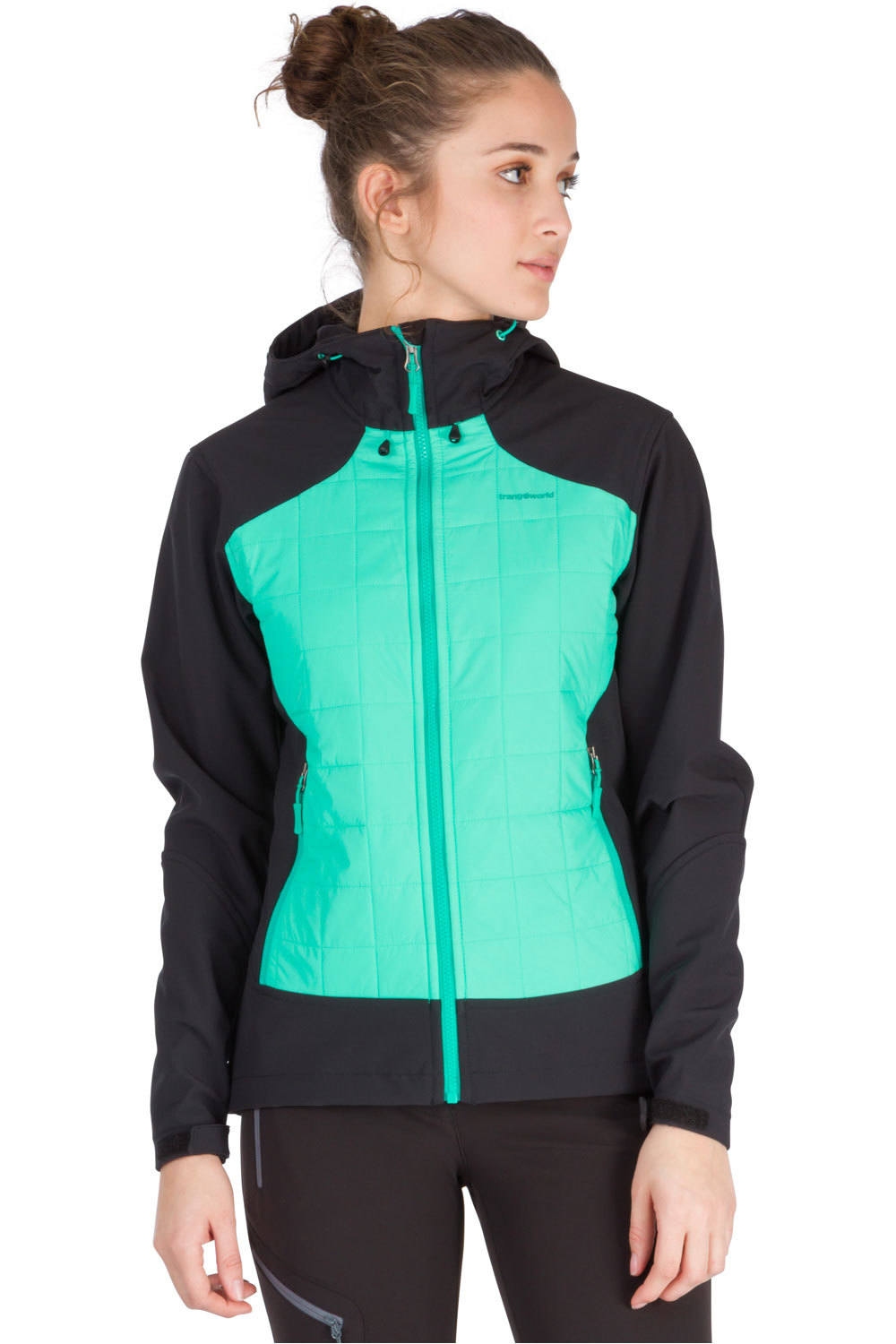 Trango chaqueta softshell mujer CHAQUETA SKENNA vista frontal