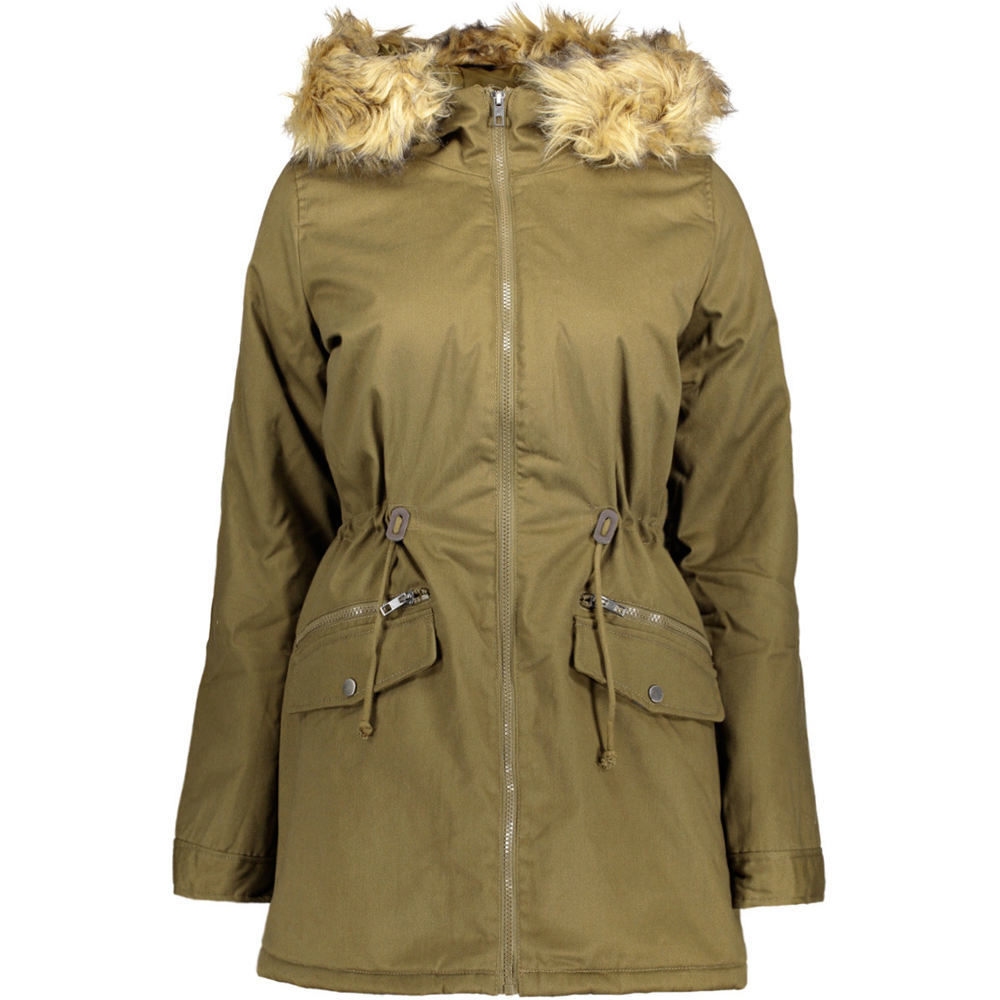 Jaqueline De Yong chaquetas mujer JDYMANDY HOODED PARKA JACKET OTW vista frontal