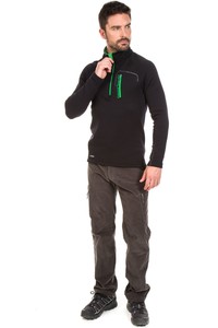 Trango forro polar hombre PULLOVER NAVAN vista detalle