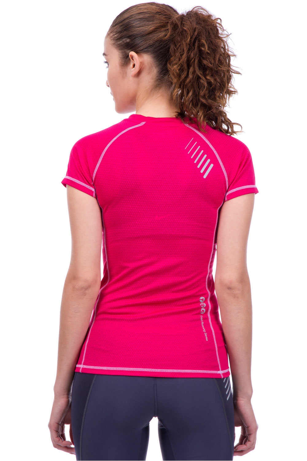 Neak Peak camiseta entrenamiento manga corta mujer T-GAILA vista trasera