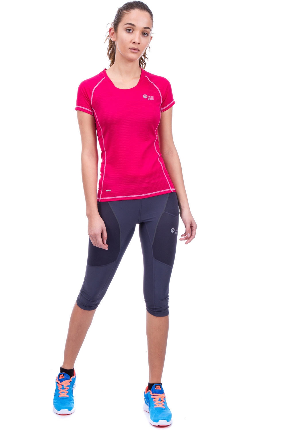 Neak Peak camiseta entrenamiento manga corta mujer T-GAILA vista detalle