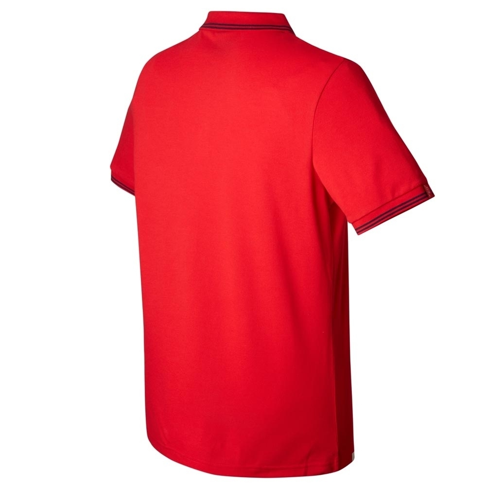 New Balance camiseta entrenamiento niño ATHL.BILBAO 18 JR POLO MC vista trasera