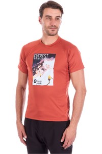 Neak Peak camiseta montaña manga corta hombre T-RENTA GINGER vista frontal