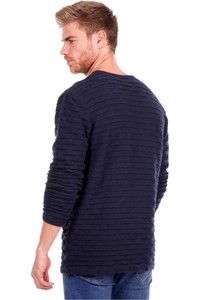 Solid jersey hombre KNIT - KAMERON vista trasera