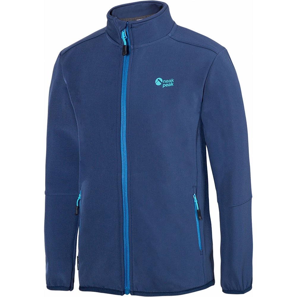 Neak Peak chaqueta softshell niño K-B-YERBARA vista frontal