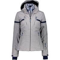 Cmp chaqueta esquí mujer MELANGE JACKET W ARGENTO vista frontal