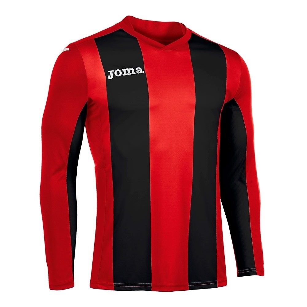 Joma camisetas fútbol manga larga PISA vista frontal