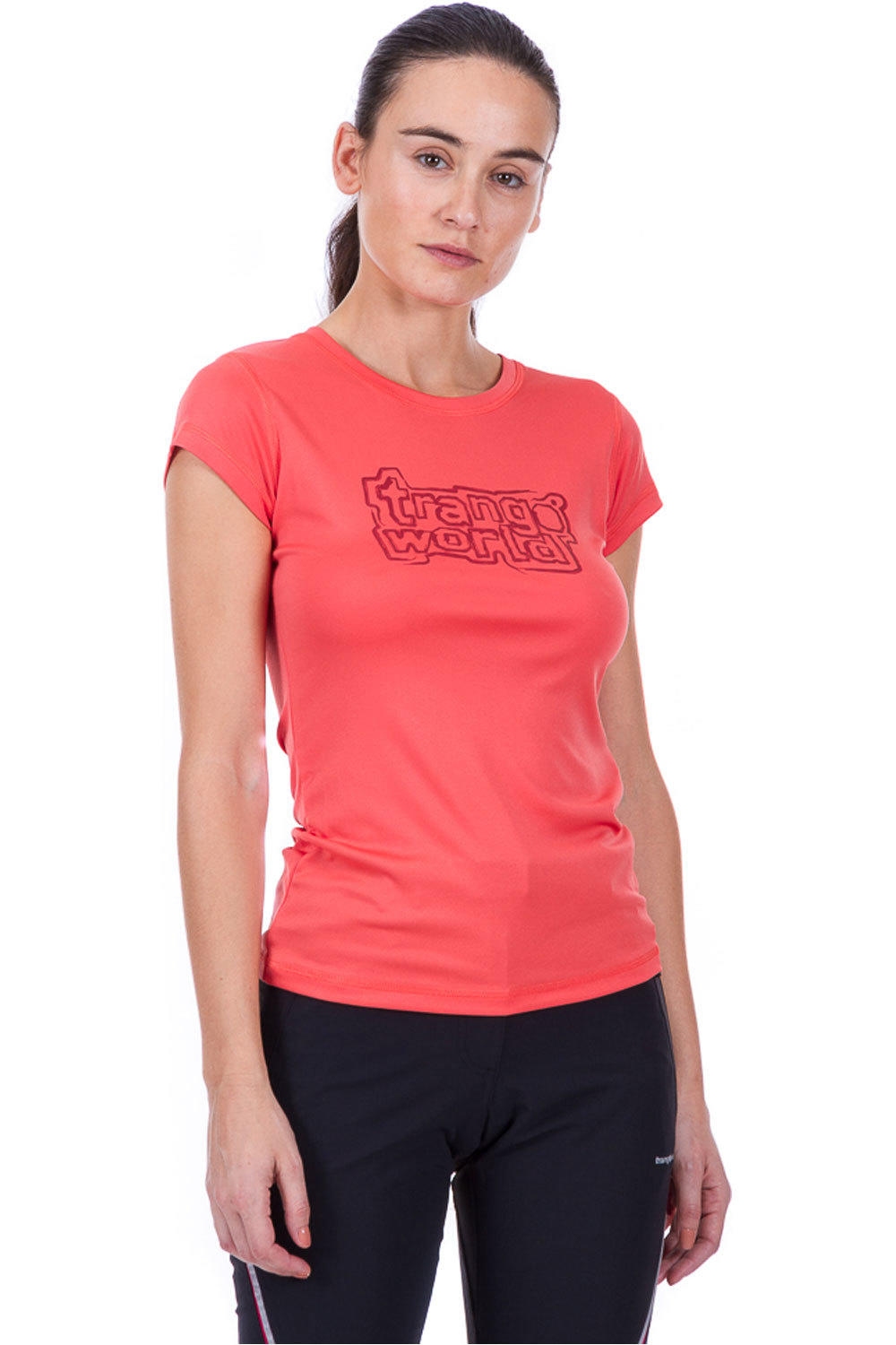 Trango camiseta montaña manga corta mujer CAMISETA OSIA vista frontal