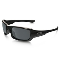 Oakley gafas deportivas FIVES SQUARED POL BK W BK IRID POL vista frontal