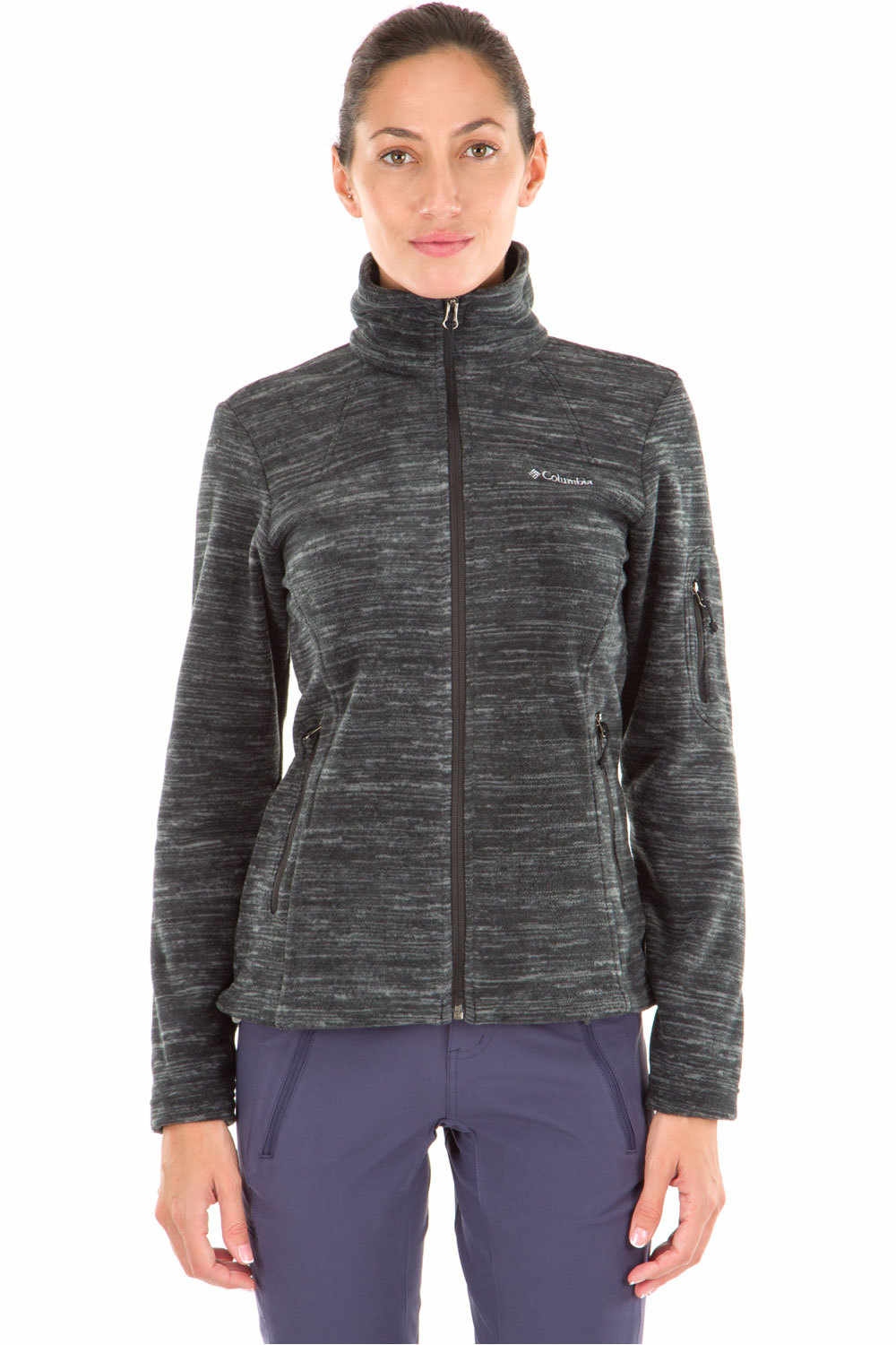Columbia fast trek printed forro polar mujer