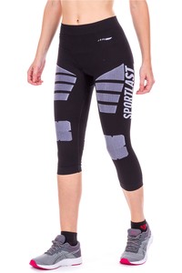 Sportlast malla pirata running mujer COMPRESSION CAPRI TIGHT W vista frontal