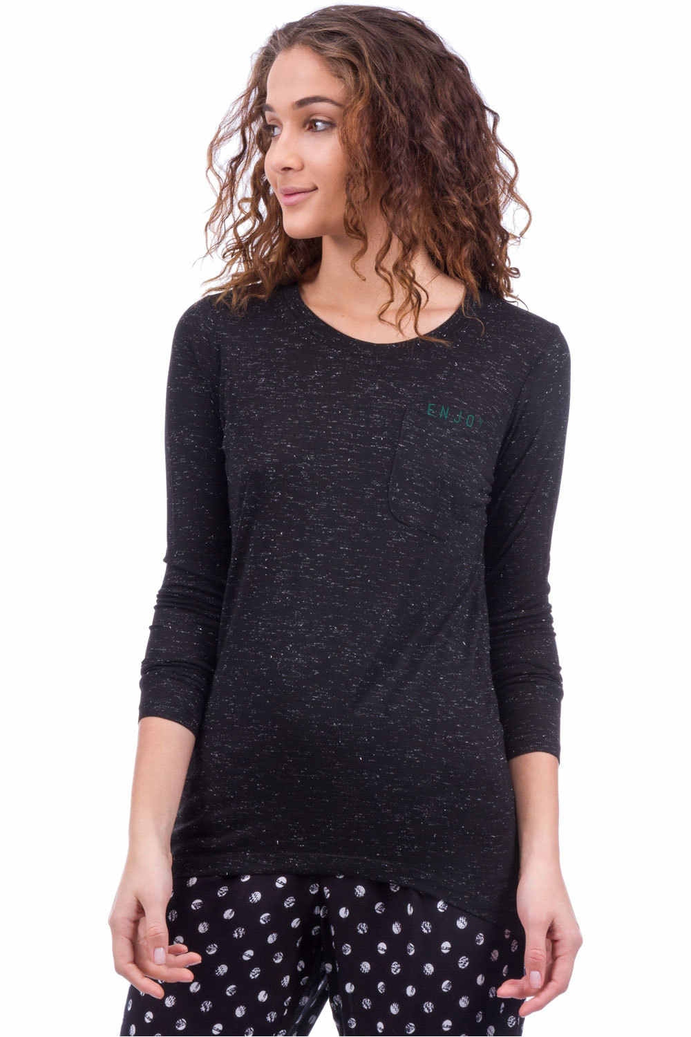 Bench gliitter camiseta manga larga mujer