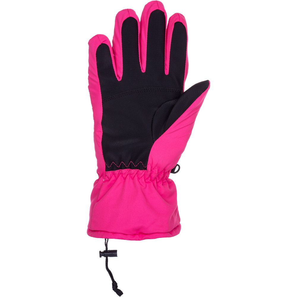 Neak Peak guantes esquí infantiles IDAN III JSF PNK vista trasera