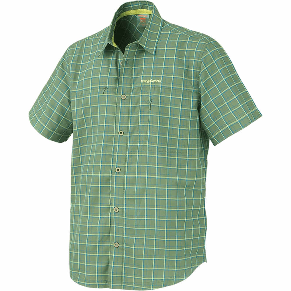 Trango camisa montaña manga corta hombre CAMISA WAOI vista frontal