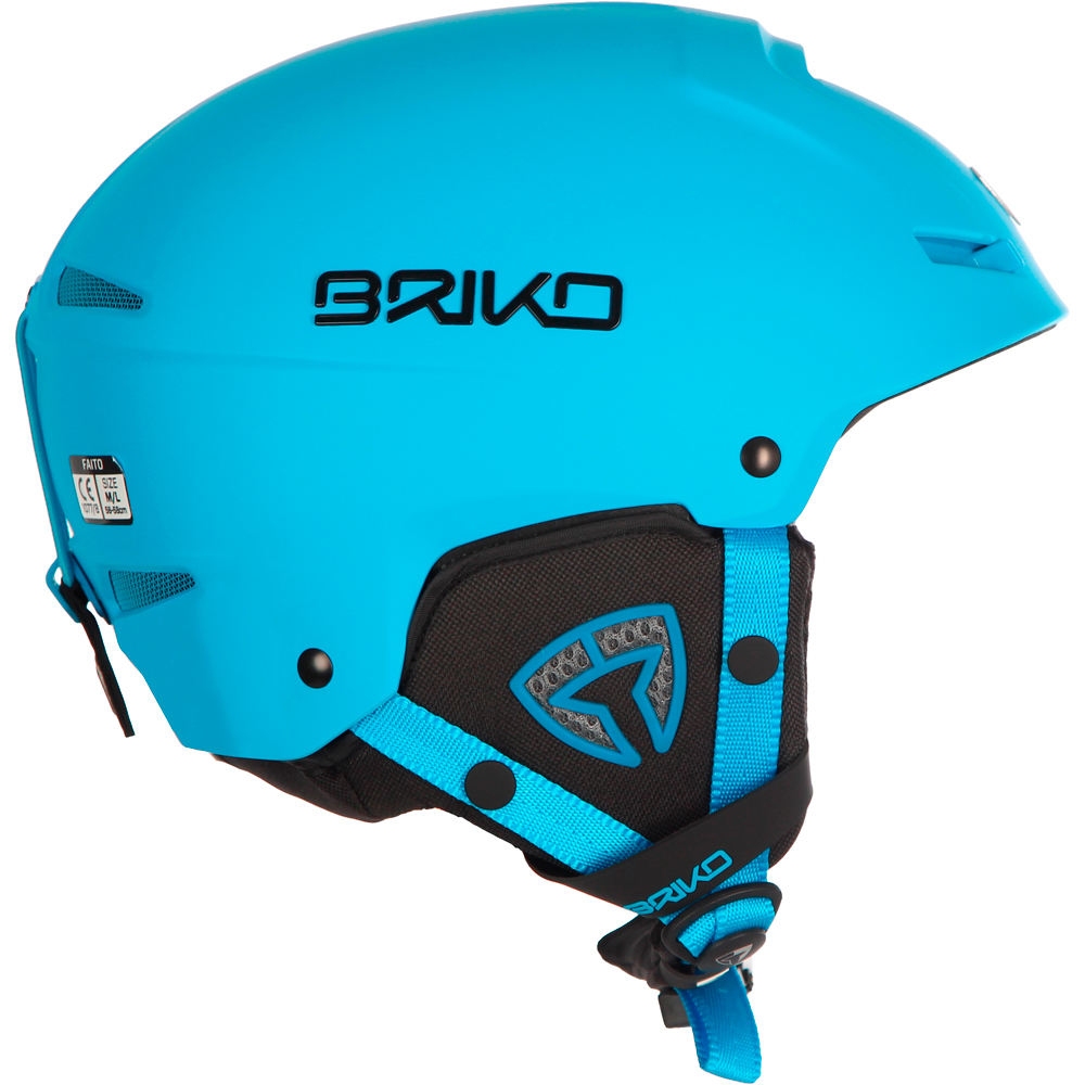 Briko casco esquí FAYTO BLUE vista frontal