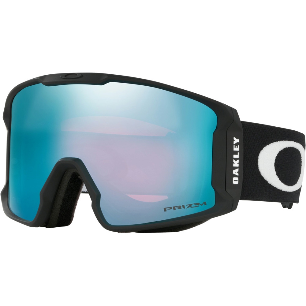 Oakley gafas ventisca LINE MINER BLACK PRIZM SAPPHIRE vista frontal